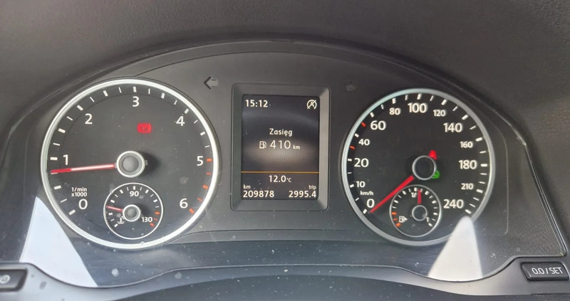 Volkswagen Tiguan cena 59900 przebieg: 209000, rok produkcji 2015 z Bolesławiec małe 529